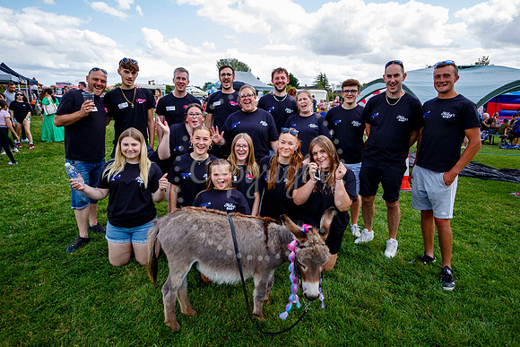 family fun day in aid of Cancer Research UK in Dickleburgh