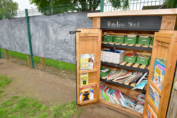 Farnsfield St Michael's primary school, new outdoor area
