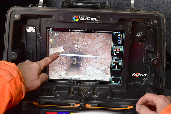 CCTV Highways drainage investigation