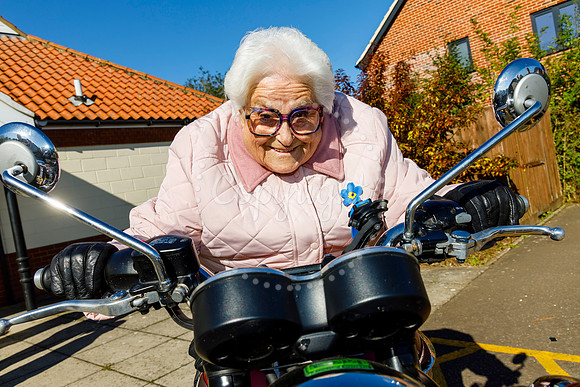 93-year-old Phyllis Hunt Tibenham