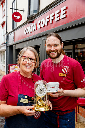 Costa Coffee in Diss celebrates 15 years