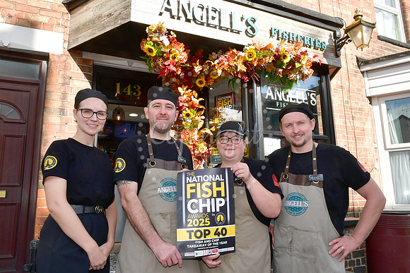 Angell's Fisheries, National Fish and Chip Awards, finalists