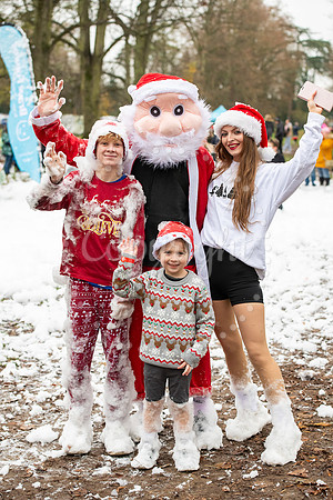 Nowton Park, Bury St EdmundsBrave Futures Snow Dash - a festive