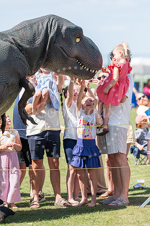 NJ July Racecourse, NewmarketDinosaur day.  Picture by Mark Wes