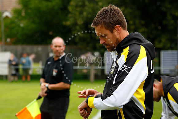 Harleston Town FC Manager Matt Halliday