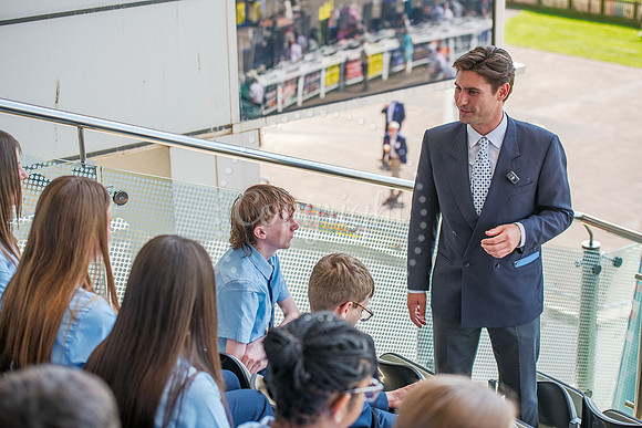 Newmarket Academy Godolphin Beacon Project Racing to School. New