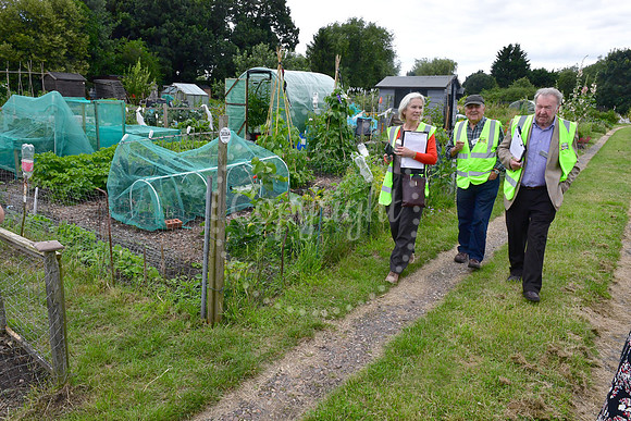 East Midlands in Bloom judging at Newark