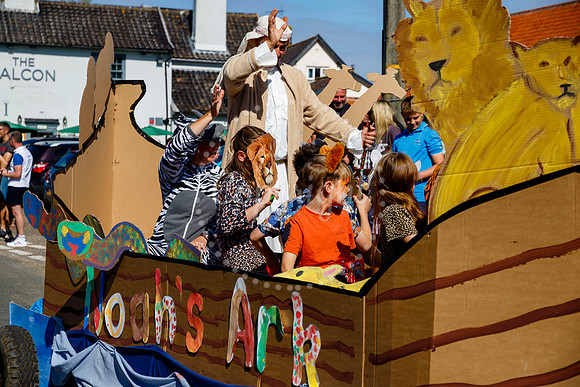 Pulham Market Carnival whose theme this year of ‘Under the Sea