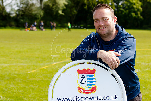 Diss Town Youth FC has turned their grounds from a muddy mess in