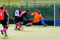 Hockey action from Harleston Magpies Men's 4 v Thetford 1