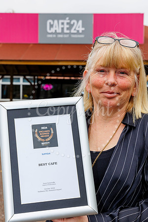 Cafe 24 at Stonham Barns has won its East of England Business Aw