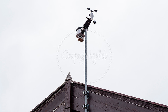 Luke Broom-Lynne of Banham who has a weather station on the roof