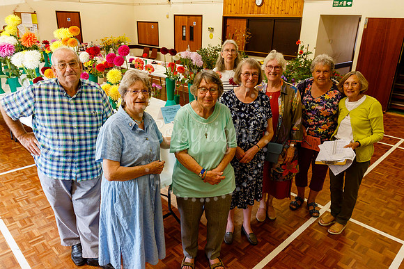 Diss Horticultural Society Annual flower show at Roydon Village