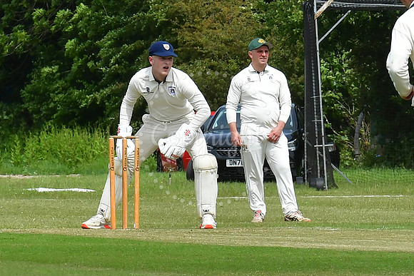 Newark R&M 1st XI v BAsford Mill CC cricket action