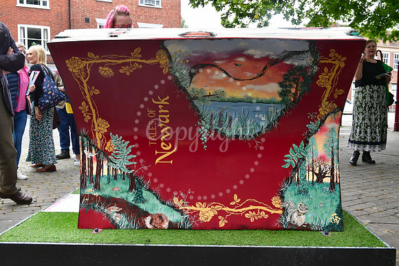 Launch of Newark's Book Bench Trail