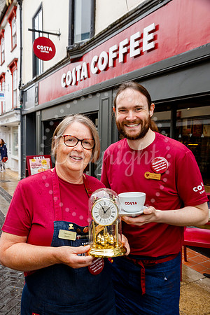 Costa Coffee in Diss celebrates 15 years
