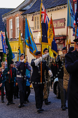 Diss Annual Remembrance Parade and The Royal British Legion Poppy Appeal