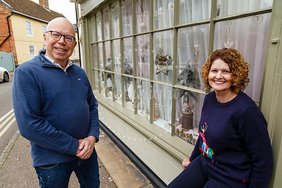 Double Street Advent Windows