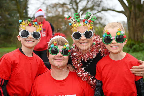 Nowton Park, Bury St EdmundsBrave Futures Snow Dash - a festive