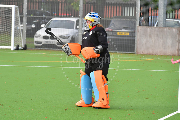 Newark Ladies 2nds ( white) v Newark Ladies 3rds (green) hockey