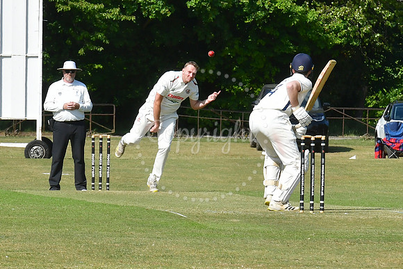 Collingham 1st XI v Attenborough cricket action