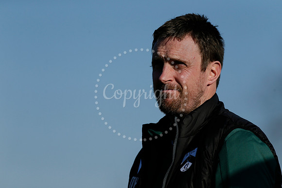 Harleston Town FC manager Matt Halliday