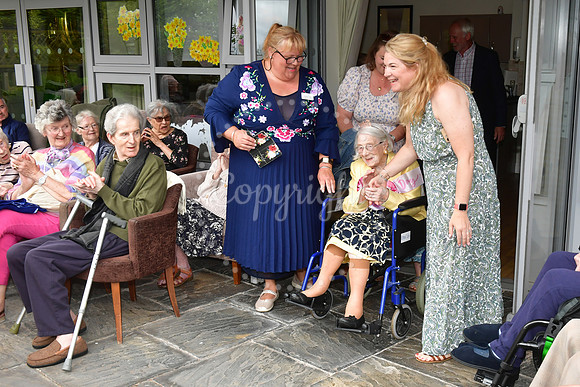 Margaret John Celebrating 105th birthday