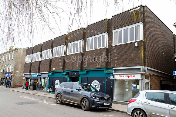 former Diss Express office on Mere Street