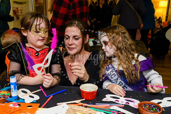 Halloween party at the Pennoyer Centre in Pulham St Mary