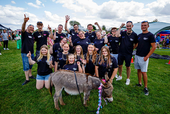 family fun day in aid of Cancer Research UK in Dickleburgh