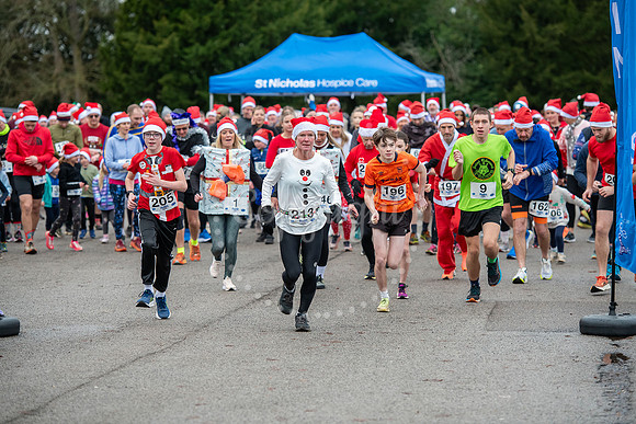 Culford School, CulfordSt Nicholas Hospice Care Festive Fun Run