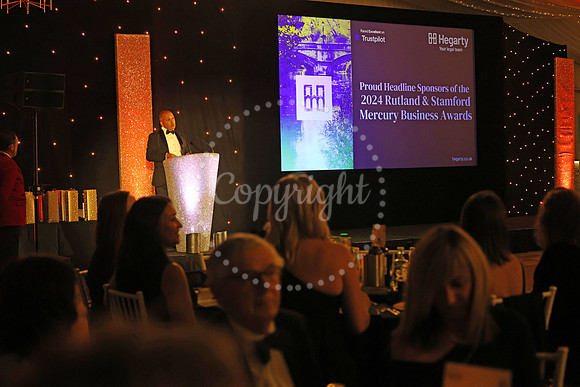2024 Rutland & Stamford Mercury Business Awards, Rutland Hall Hotel, Rutland, on 27th September, 2024.