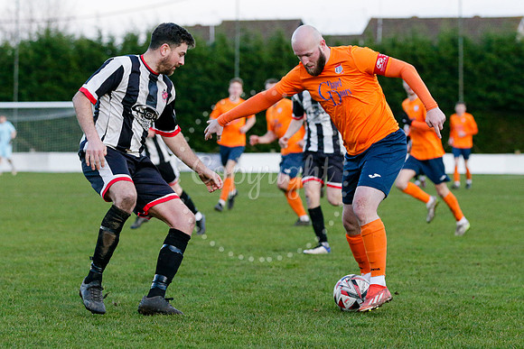 Football action from Diss Town vs Harwich & Parkeston