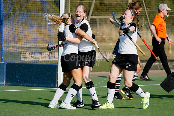 Hockey action from Harleston Magpies Ladies’ I vs Surbiton II