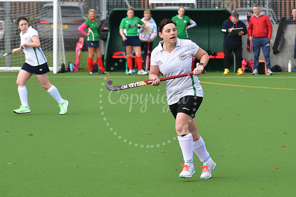 Newark Ladies 2nds ( white) v Newark Ladies 3rds (green) hockey
