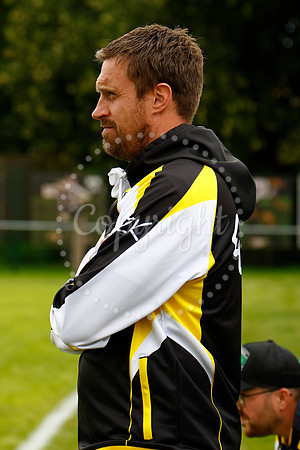 Harleston Town FC Manager Matt Halliday