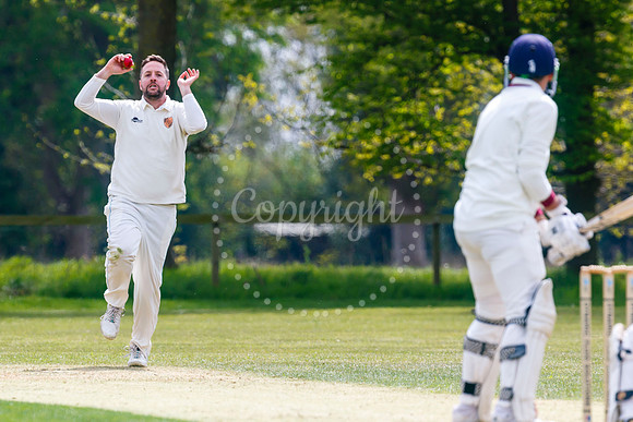 Cricket action from Garboldisham and Diss.