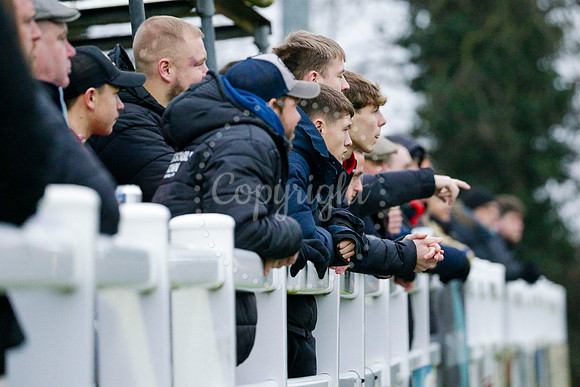 Football action from Walsham-le-Willows vs Whitstable Town