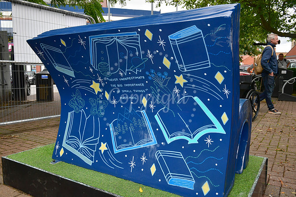 Launch of Newark's Book Bench Trail