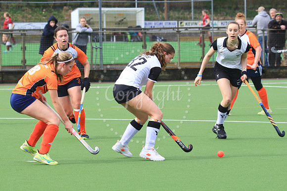 DE-22-03-2025-085 Magpies Ladies II v Bury St Edmunds 1st.  Magp