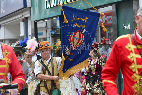 Steampunk Festival parade