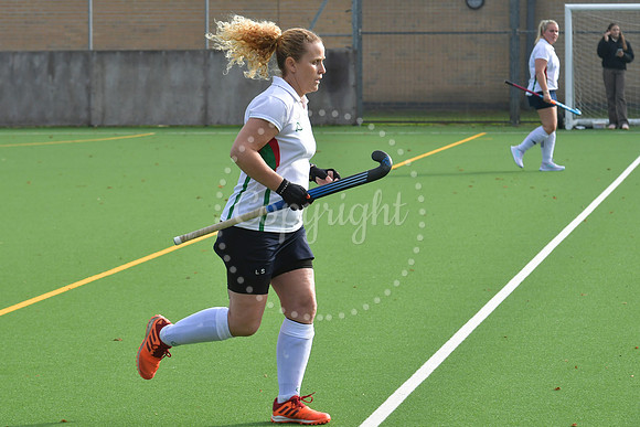 Newark Ladies 2nds ( white) v Newark Ladies 3rds (green) hockey
