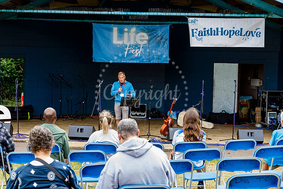 Life Fest 2024 at Diss Park organised by Diss Baptist Church.