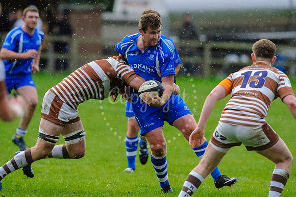 Rugby action from Diss v Southend Saxons in London 1 North.