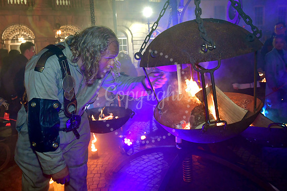 Ignite: Fire, Flame and Frenzy in Newark Market Place