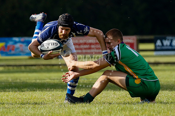 Rugby action from Diss vs Saffron Walden