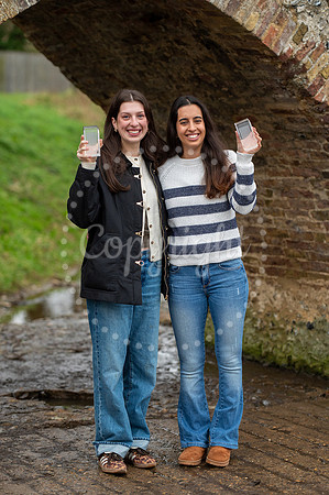 NJ St Peter’s Close, MoultonEllie Milnes and Amira Price who