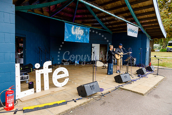 Life Fest 2024 at Diss Park organised by Diss Baptist Church.