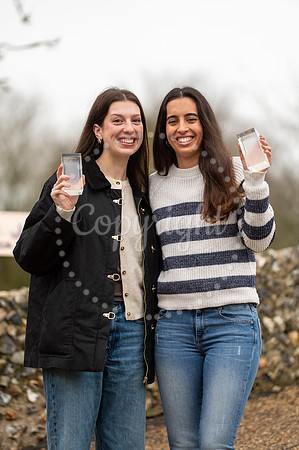 NJ St Peter’s Close, MoultonEllie Milnes and Amira Price who