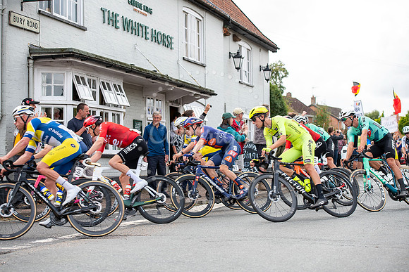 BFP BFP Tour passing by in Thurston.Tour of Britain Stage 2 - s